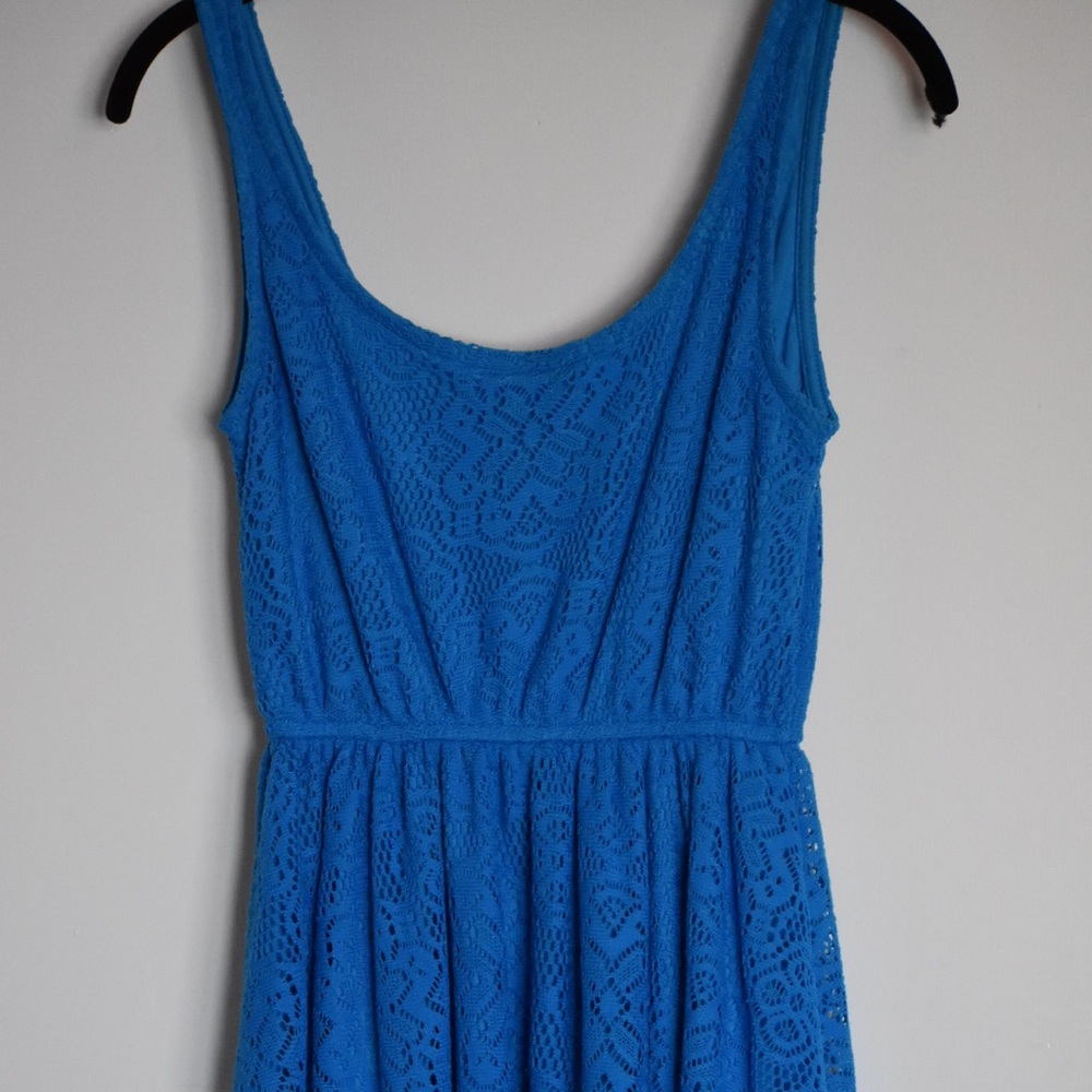 Blue dress